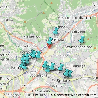 Mappa Via Cesare Correnti, 24100 Bergamo BG, Italia (2.2815)