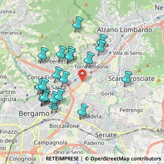 Mappa Via Cesare Correnti, 24100 Bergamo BG, Italia (1.9025)