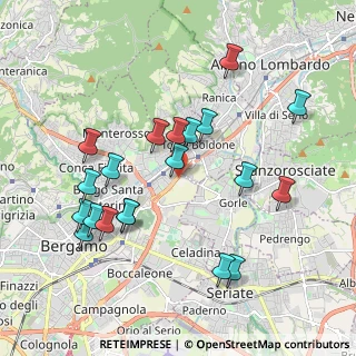 Mappa Via Cesare Correnti, 24100 Bergamo BG, Italia (1.9795)