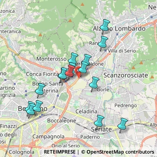 Mappa Via Cesare Correnti, 24100 Bergamo BG, Italia (1.84563)