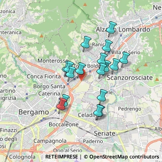 Mappa Via Cesare Correnti, 24100 Bergamo BG, Italia (1.52412)