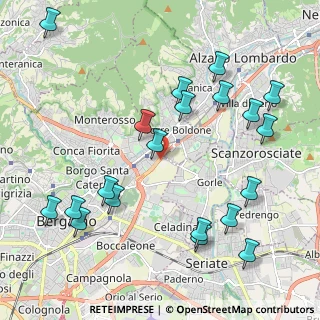 Mappa Via Cesare Correnti, 24100 Bergamo BG, Italia (2.435)