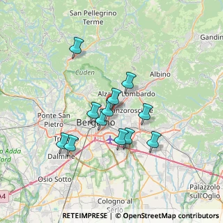 Mappa Via Cesare Correnti, 24100 Bergamo BG, Italia (5.75417)