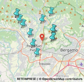 Mappa Via Piemonte, 24030 Mozzo BG, Italia (3.56385)