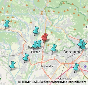 Mappa Via Piemonte, 24030 Mozzo BG, Italia (5.09385)