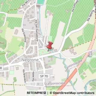Mappa Via Monte Negrone, 24020 Negrone BG, Italia, 24020 Scanzorosciate, Bergamo (Lombardia)