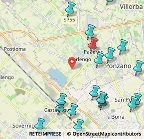 Mappa Via Mure, 31050 Ponzano Veneto TV, Italia (2.7605)