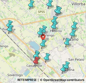 Mappa Via Mure, 31050 Ponzano Veneto TV, Italia (2.2335)
