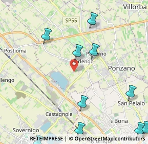 Mappa Via Mure, 31050 Ponzano Veneto TV, Italia (3.01364)