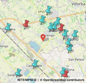 Mappa Via Mure, 31050 Ponzano Veneto TV, Italia (2.7915)