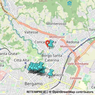 Mappa Via Giulio Crescenzi, 24100 Bergamo BG, Italia (1.2555)