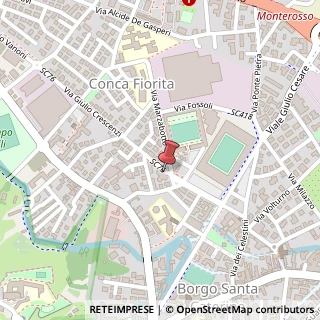 Mappa Via Giulio Crescenzi, 1, 24100 Bergamo, Bergamo (Lombardia)