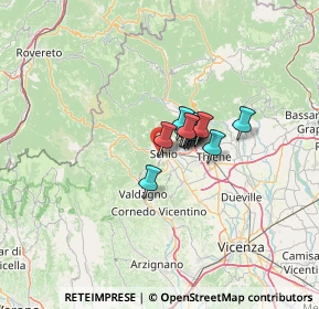 Mappa Via A. Salieri, 36015 Schio VI, Italia (6.35667)