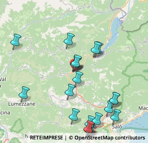 Mappa Via Macina, 25078 Vestone BS, Italia (8.9135)