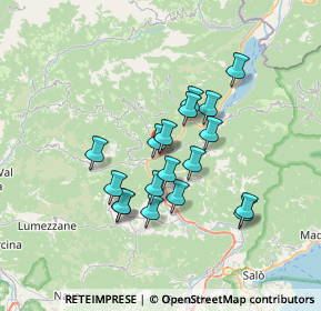 Mappa Via Macina, 25078 Vestone BS, Italia (5.69611)