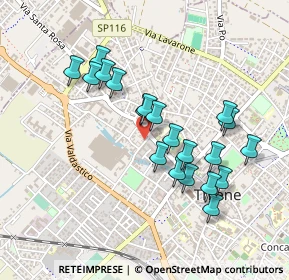 Mappa Piazza Rovereto, 36016 Thiene VI, Italia (0.4205)