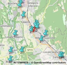 Mappa Carrefour Market, 21049 Tradate VA, Italia (2.8465)