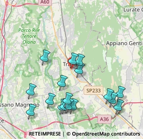 Mappa Carrefour Market, 21049 Tradate VA, Italia (4.30765)