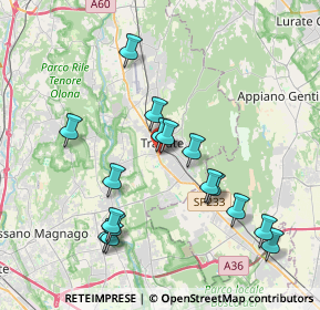 Mappa Carrefour Market, 21049 Tradate VA, Italia (3.855)