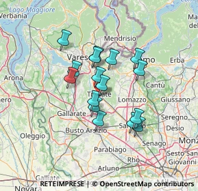 Mappa Carrefour Market, 21049 Tradate VA, Italia (10.30875)