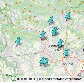 Mappa Via Alessandro Manzoni, 24030 Mapello BG, Italia (3.59909)