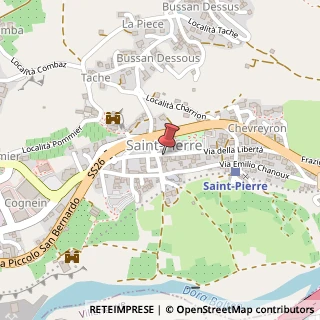 Mappa Rue De La Liberte', 8, 11010 Saint-Pierre, Aosta (Valle d'Aosta)
