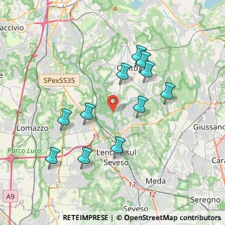 Mappa 22060 Carimate CO, Italia (3.64636)