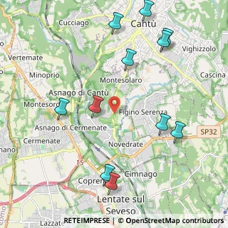 Mappa 22060 Carimate CO, Italia (2.47273)