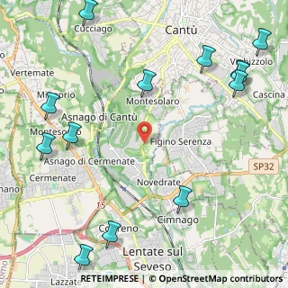 Mappa 22060 Carimate CO, Italia (3.05846)