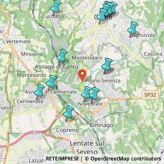 Mappa 22060 Carimate CO, Italia (2.47267)