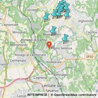 Mappa 22060 Carimate CO, Italia (2.71417)