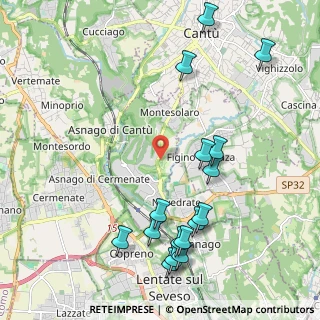 Mappa 22060 Carimate CO, Italia (2.45688)