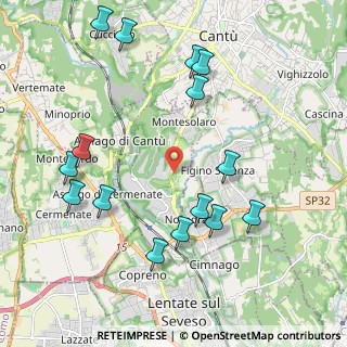Mappa 22060 Carimate CO, Italia (2.30667)