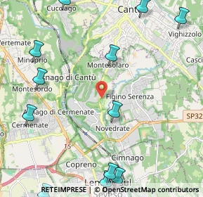Mappa 22060 Carimate CO, Italia (3.0575)