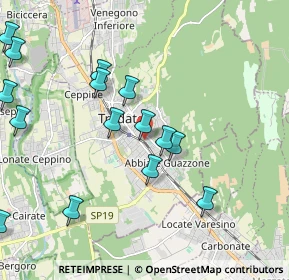 Mappa Via Gradisca, 21049 Tradate VA, Italia (2.322)