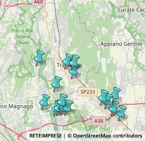 Mappa Via Gradisca, 21049 Tradate VA, Italia (4.25813)