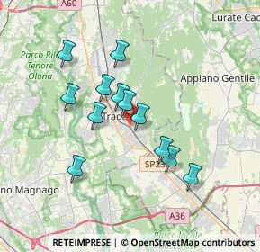 Mappa Via Gradisca, 21049 Tradate VA, Italia (3.00083)