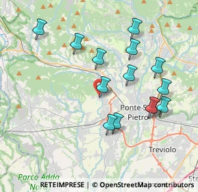 Mappa Piazza IV Novembre, 24030 Mapello BG, Italia (3.74929)