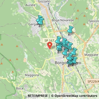 Mappa Via Piovino, 28021 Borgomanero NO, Italia (1.66867)