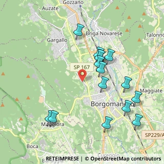 Mappa Via Piovino, 28021 Borgomanero NO, Italia (2.05)