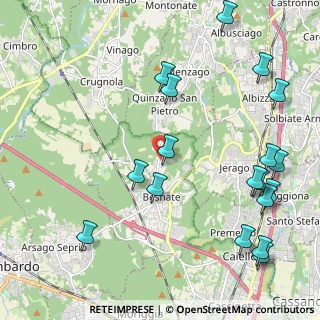 Mappa Via delle Quercie, 21010 Besnate VA, Italia (2.65611)