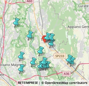 Mappa Via Dorligo Albisetti, 21049 Tradate VA, Italia (4.12188)