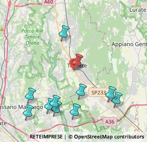 Mappa Via Dorligo Albisetti, 21049 Tradate VA, Italia (4.63364)