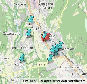 Mappa Via Dorligo Albisetti, 21049 Tradate VA, Italia (1.47167)