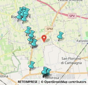 Mappa Via Molino di Ferro, 31039 Riese Pio X TV, Italia (2.4475)