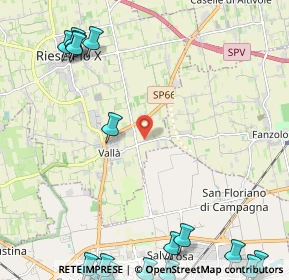 Mappa Via Molino di Ferro, 31039 Riese Pio X TV, Italia (3.59278)