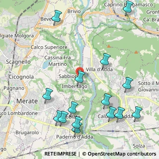 Mappa Imbersago, 23898 Imbersago LC, Italia (2.61933)