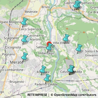 Mappa Imbersago, 23898 Imbersago LC, Italia (2.64769)