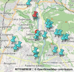 Mappa Via IV Novembre, 23898 Imbersago LC, Italia (2.017)