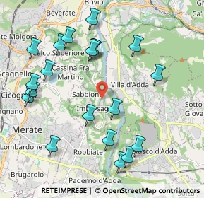 Mappa Via IV Novembre, 23898 Imbersago LC, Italia (2.2455)